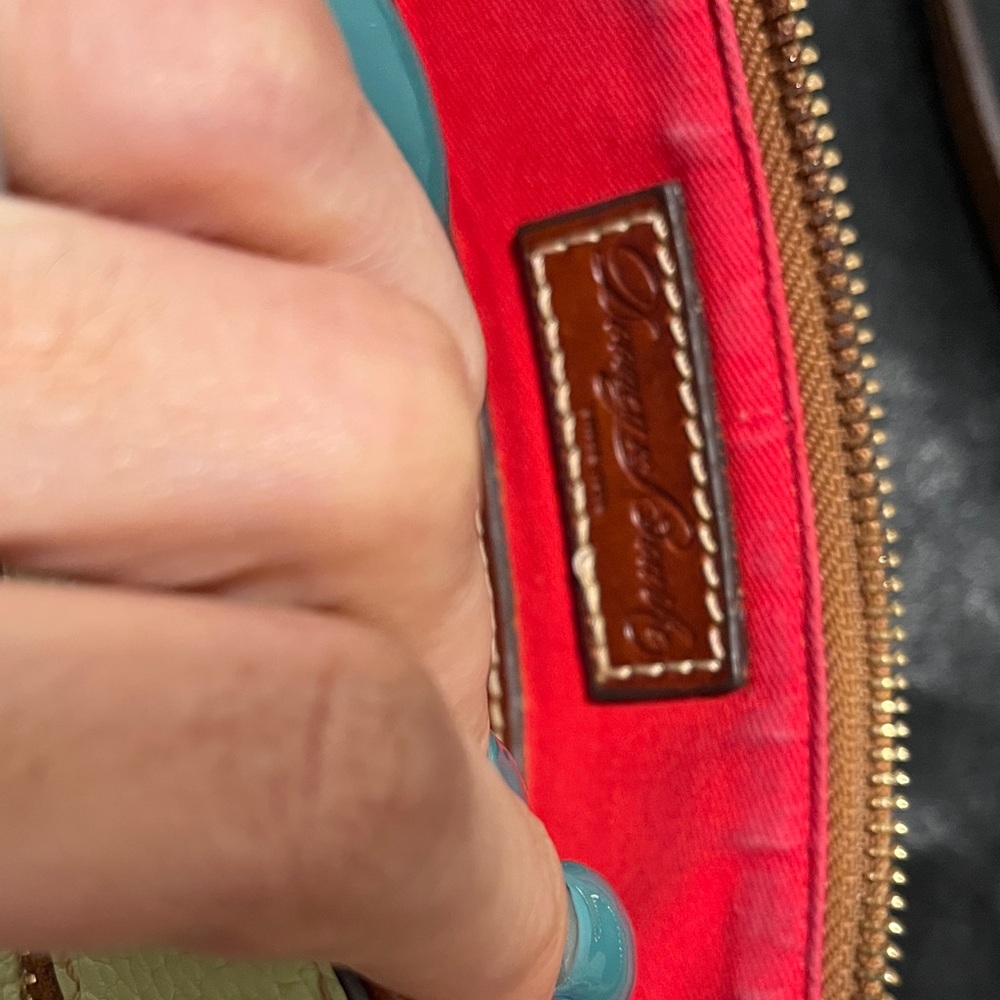 Dooney & Bourke Citrus lime Peyton Crossbody Bag - Picture 12 of 14
